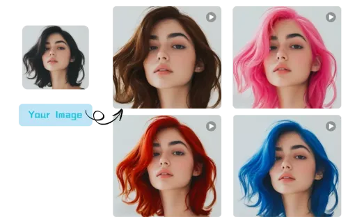 Free AI Hair Color Changer Online