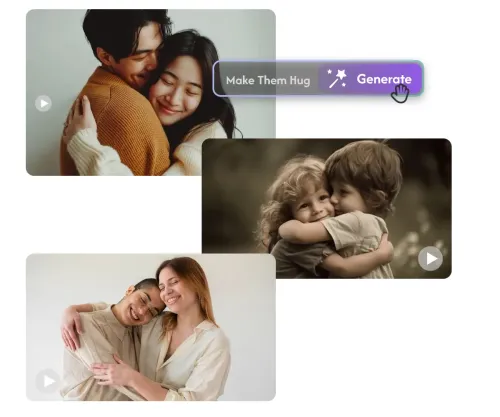 AI Hug Video Generator
