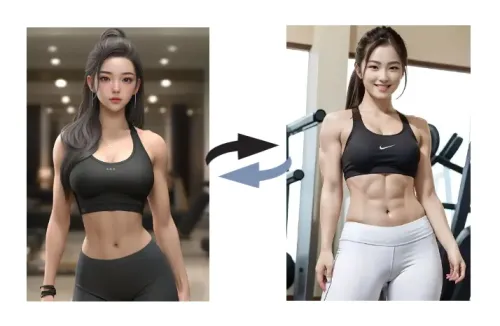 Online AI Muscle Generator