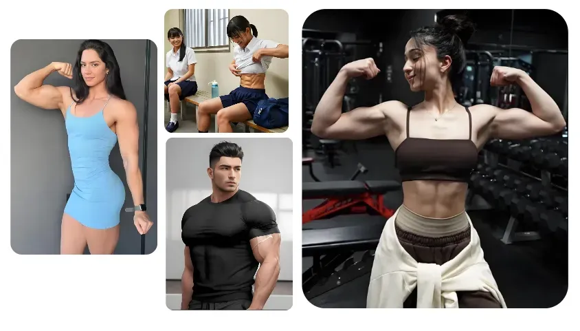 Online AI Muscle Generator