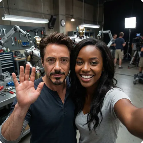 AI Selfie Generator with Celebrities Free Online| AISaver