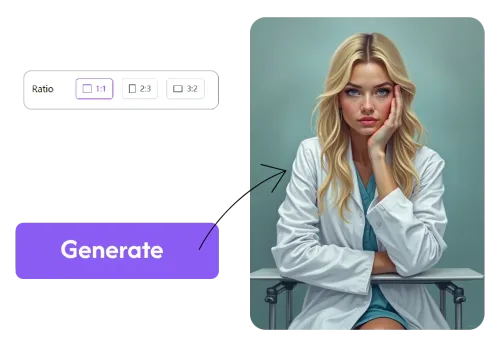 Select Size & Generate