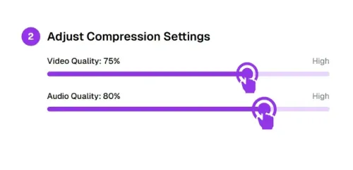 Step 2: Adjust Compression Settings