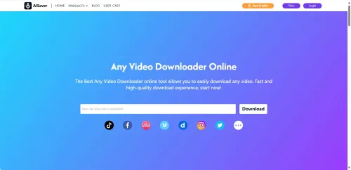 AISaver - the best free online video downloader
