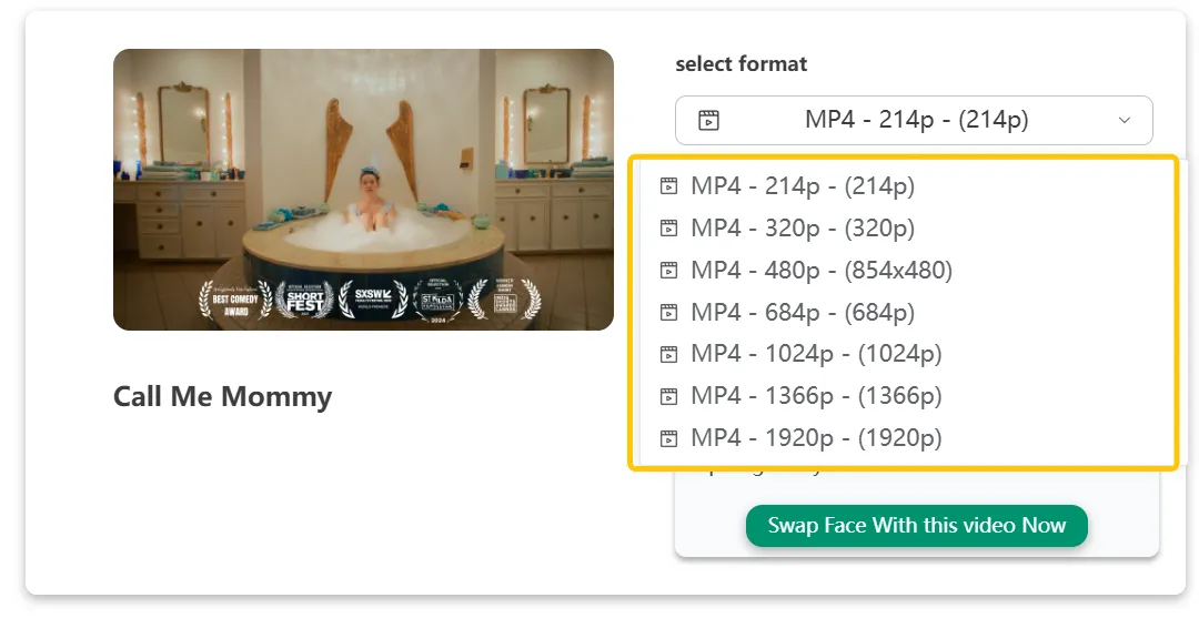 selet quality and download
