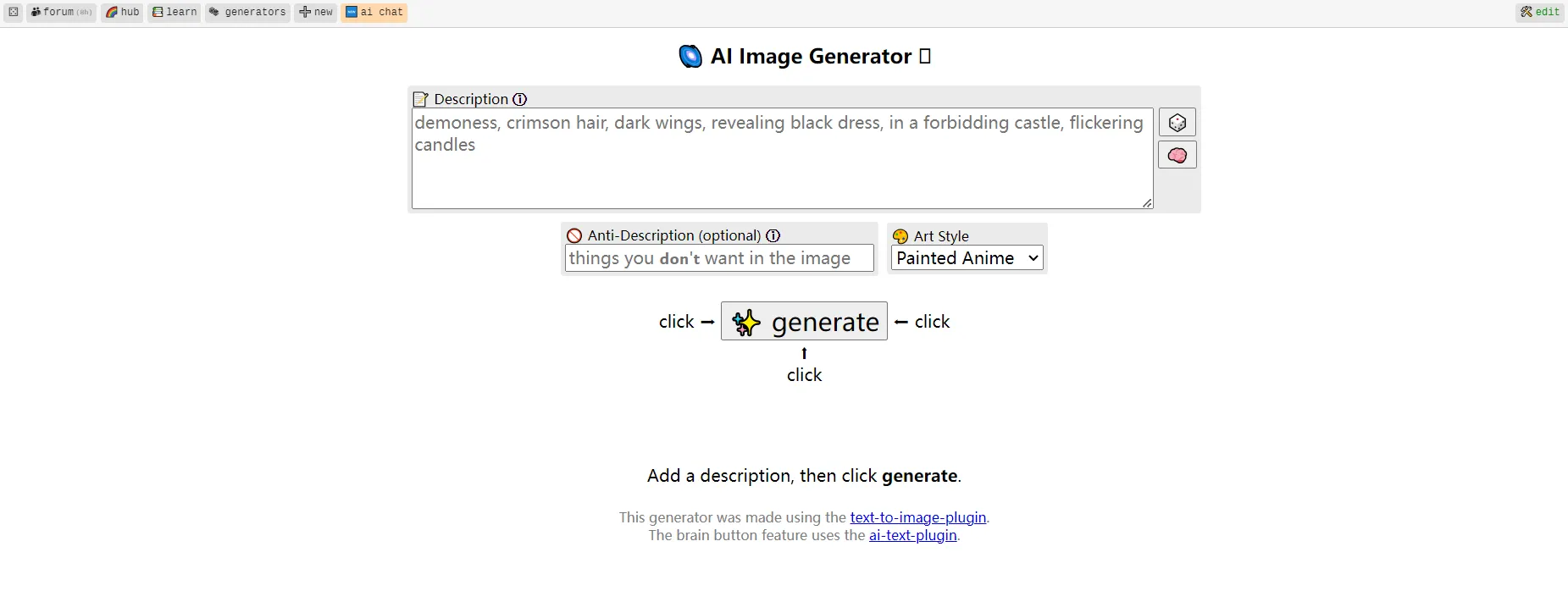 Best Free AI Image Generators No Restrictions-Perchance