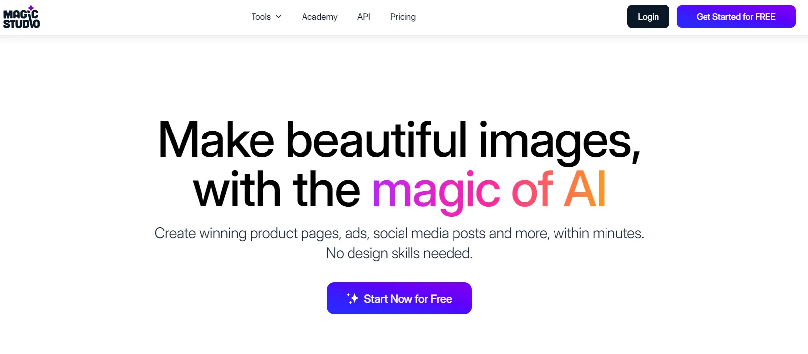 Best Free AI Image Generators No Restrictions-Magicstudio