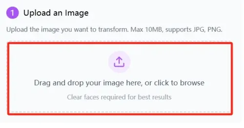 Step 1: Upload an Image