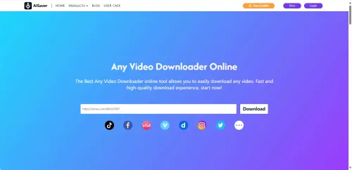 AISaver-Any Video Downloader