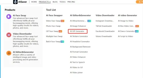  Open AISaver - AI GIF Generator