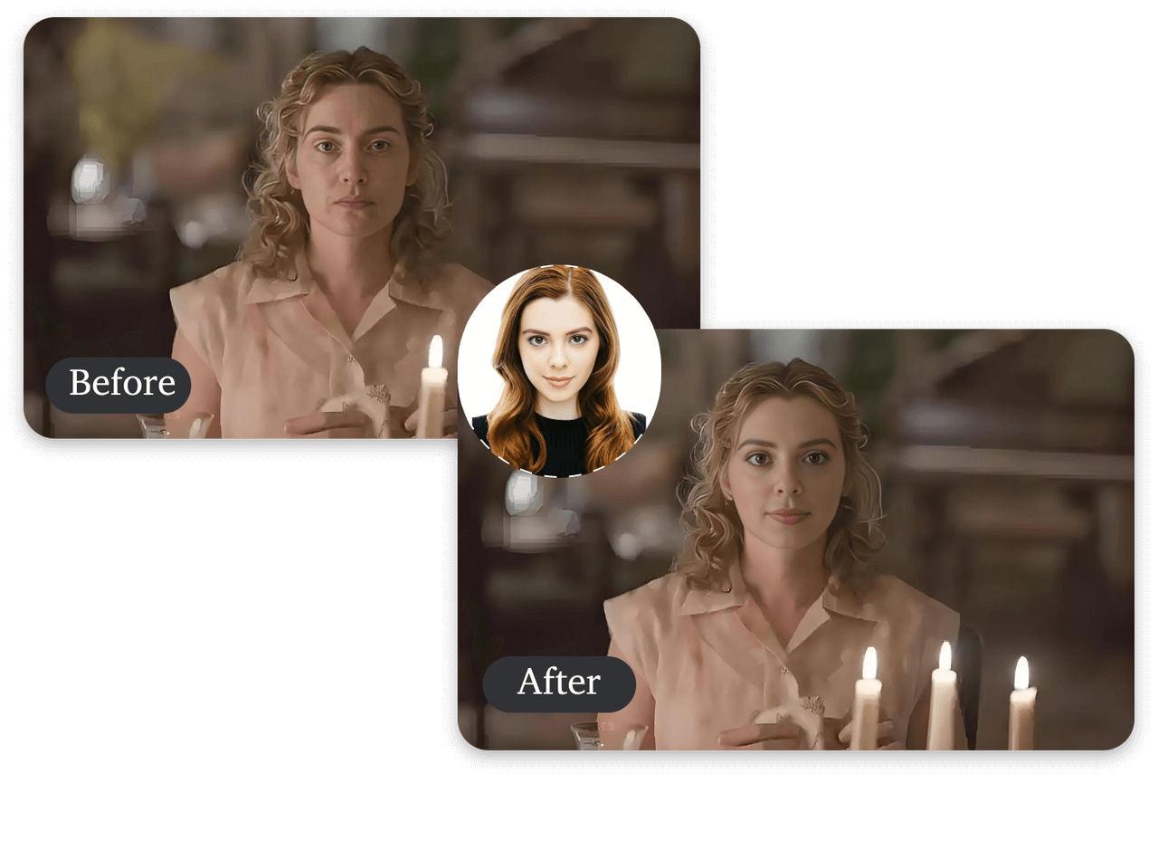 one-click face swap for videos with aisaver