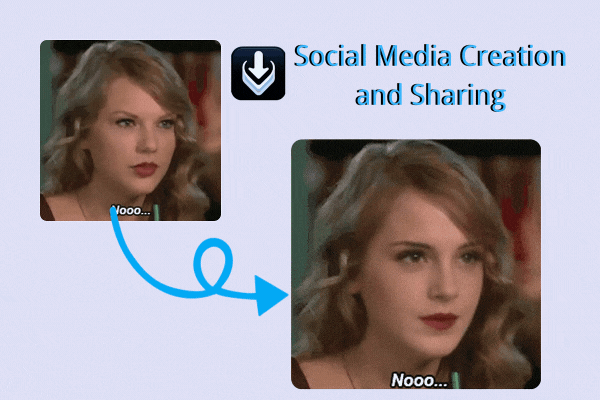 Social Media Creation and Sharing with GIF Face Swap