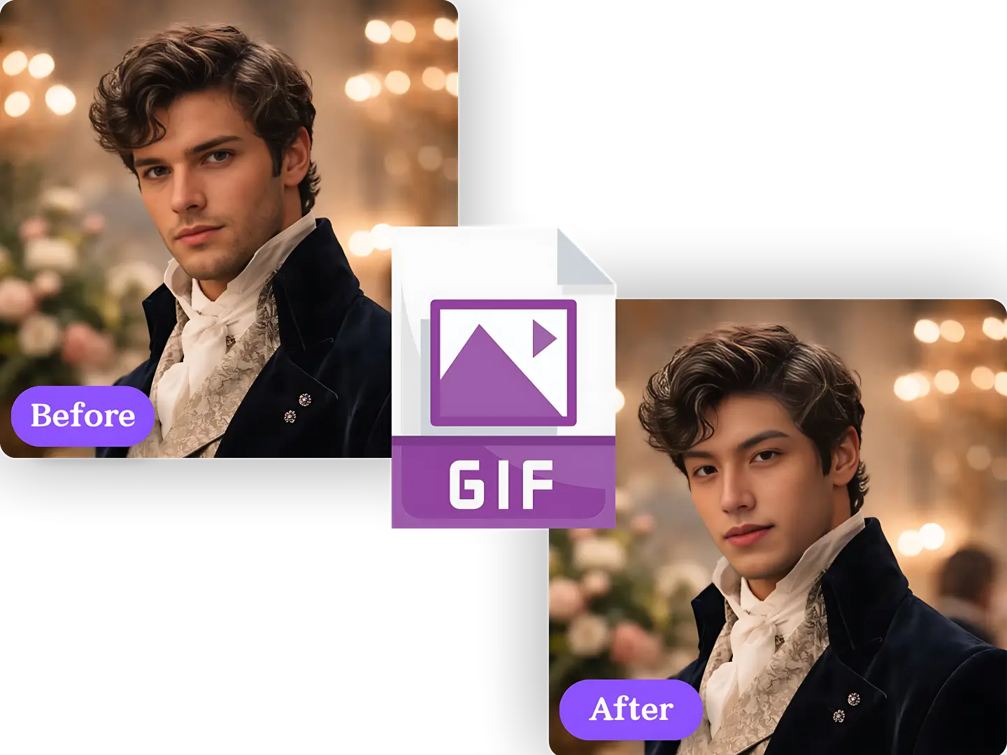 Hoán đổi khuôn mặt GIF