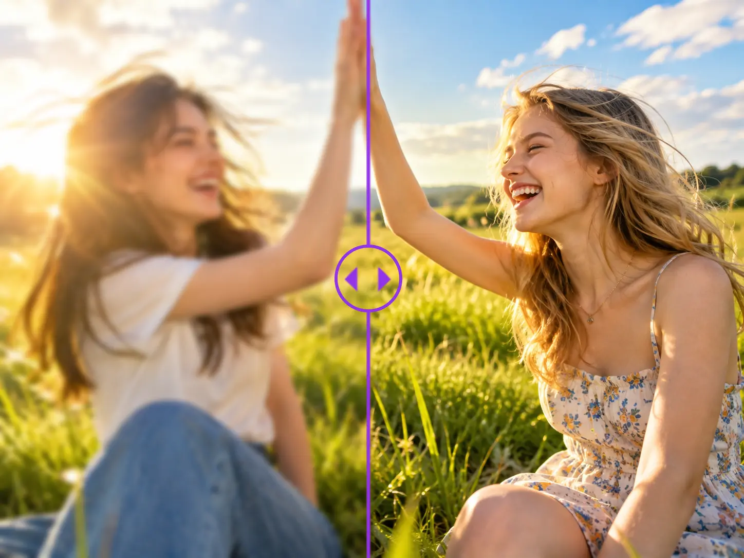 Image enhancement example