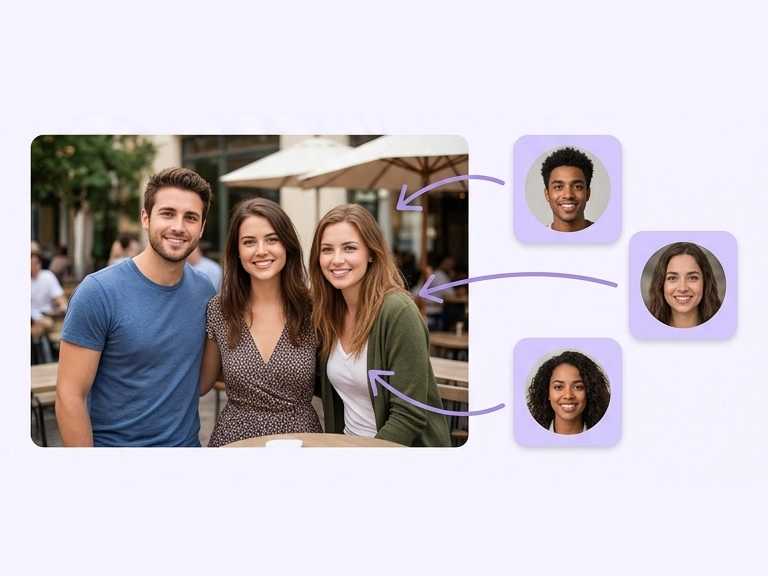 Match Each Person with a Face