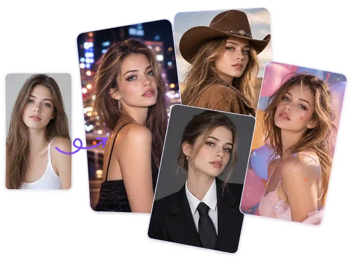 Portrait generation example