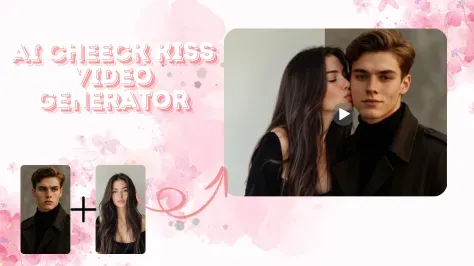AI Cheek Kiss Generator
