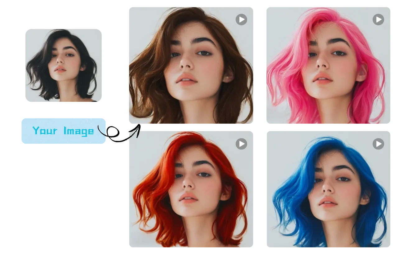Free AI Hair Color Changer Online