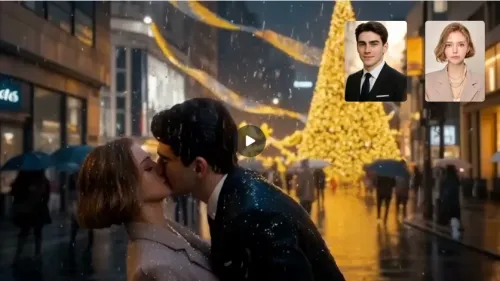 AI Rain Kiss Generator